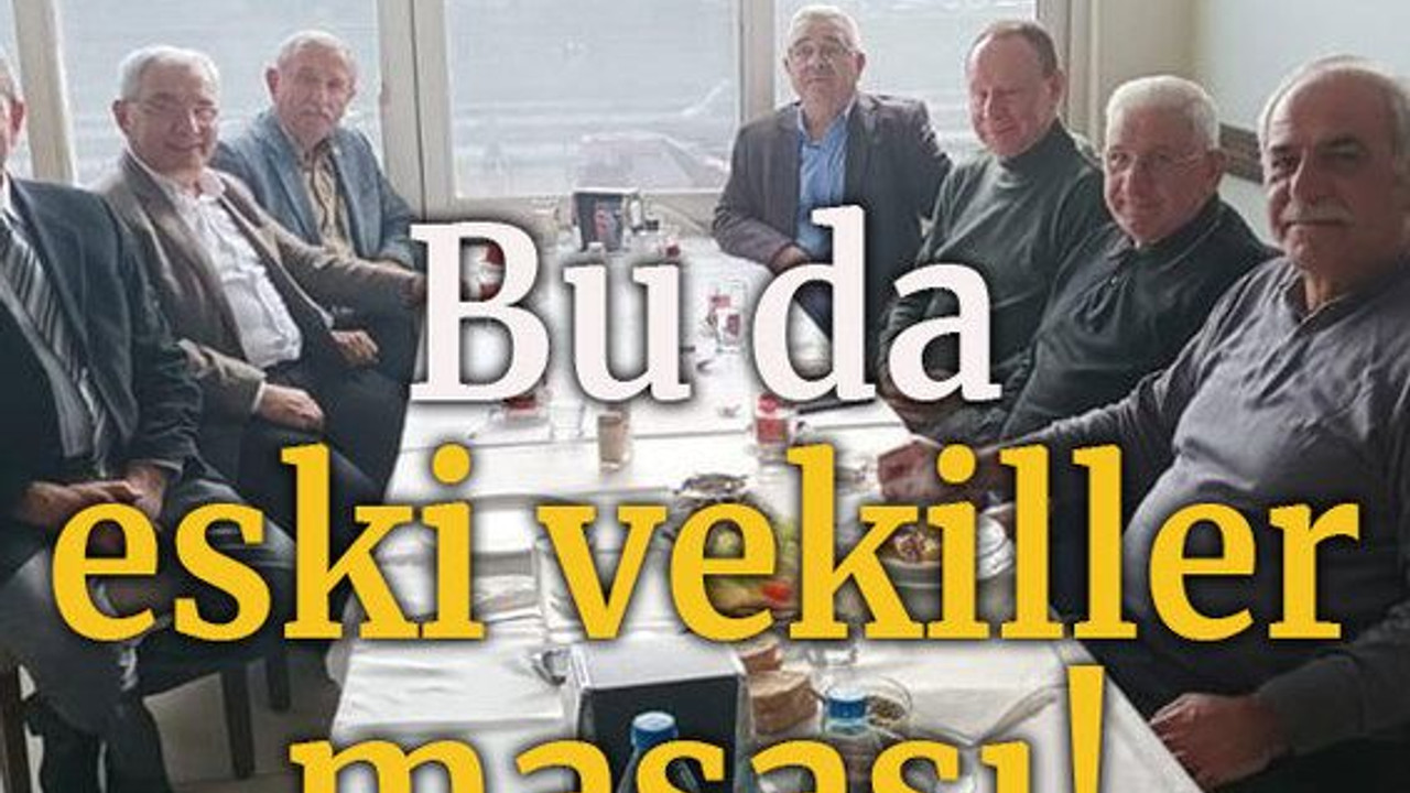 Bu da eski vekiller masası!